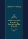 A history of New Brunswick; for use in public schools - George Upham Hay