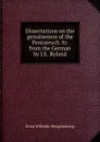 Dissertations on the genuineness of the Pentateuch /tr. from the German by J.E. Ryland - Hengstenberg Ernst Wilhelm