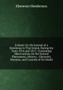 Iceland: Or, the Journal of a Residence in That Island, During the Years 1814 and 1815 : Containing Observations On the Natural Phenomena, History, . Character, Manners, and Customs of Its Inhabi - Ebenezer Henderson
