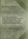 An Analysis and Summary of Herodotus: With a Synchronistical Table of Principal Events; Tables of Weights, Measures, Money, and Distances; an Outline . the Dates Completed from Gaisford, Baehr, Etc - James Talboys Wheeler