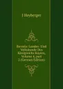 Bavaria: Landes- Und Volkskunde Des Konigreichs Bayern, Volume 4,.part 2 (German Edition) - J Heyberger