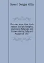 German atrocities, their nature and philosophy, studies in Belgium and France during July and August of 1917 - Newell Dwight Hillis