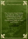 The County Court Guide: A Handbook of Practice and Procedure with an Appendix of Useful Forms and Table of Fees and Costs - William Andrews Holdsworth