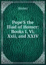 Pope.S the Iliad of Homer: Books I, Vi, Xxii, and XXIV - Homer