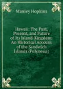 Hawaii: The Past, Present, and Future of Its Island-Kingdom: An Historical Account of the Sandwich Islands (Polynesia) - Manley Hopkins