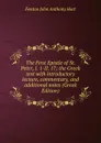 The First Epistle of St. Peter, I. 1-II. 17; the Greek text with introductory lecture, commentary, and additional notes (Greek Edition) - Fenton John Anthony Hort