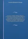 Journals of Major Robert Rogers: Containing an Account of the Several Excursions He Made Under the Generals Who Commanded Upon the Continent of North . Most Material Circumstances of Every Campai - Hough Franklin Benjamin