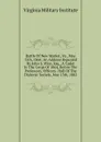 Battle Of New Market, Va., May 15th, 1864: An Address Repeated By John S. Wise, Esq., A Cadet In The Corps Of 1864, Before The Professors, Officers . Hall Of The Dialectic Society, May 13th, 1882 - Virginia Military Institute