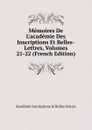 Memoires De L.academie Des Inscriptions Et Belles-Lettres, Volumes 21-22 (French Edition) - Académie Inscriptions & Belles-lettres
