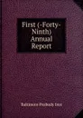 First (-Forty-Ninth) Annual Report - Baltimore Peabody Inst