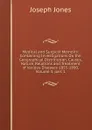 Medical and Surgical Memoirs: Containing Investigations On the Geographical Distribution, Causes, Nature, Relations and Treatment of Various Diseases 1855-1890, Volume 3,.part 1 - Joseph Jones