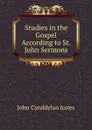 Studies in the Gospel According to St. John Sermons. - John Cynddylan Jones