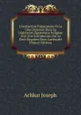 L.instruction Preparatoire Et La Cour D.assises Dans La Legislation Egyptienne Indigene Avec Une Introduction Sur Le Droit Egyptien Dans L.antiquite (French Edition) - Achkar Joseph