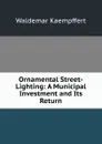 Ornamental Street-Lighting: A Municipal Investment and Its Return - Waldemar Kaempffert