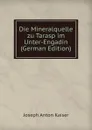 Die Mineralquelle zu Tarasp im Unter-Engadin (German Edition) - Joseph Anton Kaiser