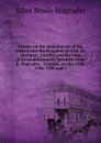 Debate on the punishment of the wicked and the Kingdom of God: its character, locality and the time of its establishment; between Allan B. Magruder . Virginia, on the 11th, 12th, 13th and 1 - Allan Bowie Magruder