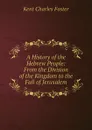 A History of the Hebrew People: From the Division of the Kingdom to the Fall of Jerusalem - Kent Charles Foster
