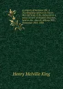 A century of national life. A Thanksgiving sermon by Henry Melville King, D.D., delivered at a union service of Baptist churches, held in the . church, Albany, N.Y., November 29th, 1888 - Henry Melville King