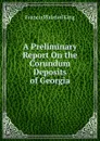 A Preliminary Report On the Corundum Deposits of Georgia - Francis Plaisted King