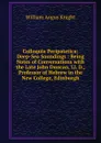 Colloquia Peripatetica: Deep-Sea Soundings : Being Notes of Conversations with the Late John Duncan, Ll. D., Professor of Hebrew in the New College, Edinburgh - Knight William Angus