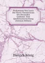 Ptolomaeus Von Lucca Die Flores Chronicorum Des Bernardus Guidonis: Eine Quellenuntersuchung (German Edition) - Dietrich König