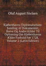 Kj.benhavns Diplomatarium: Samling Af Dokumenter, Breve Og Andre Kilder Til Oplysning Om Kj.benhavns AEldre Forhold F.r 1728, Volume 2 (Latin Edition) - Oluf August Nielsen