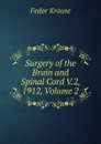 Surgery of the Brain and Spinal Cord V.2, 1912, Volume 2 - Fedor Krause