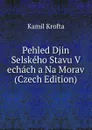 Pehled Djin Selskeho Stavu V echach a Na Morav (Czech Edition) - Kamil Krofta