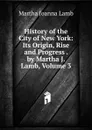 History of the City of New York: Its Origin, Rise and Progress . by Martha J. Lamb, Volume 3 - Martha Joanna Lamb