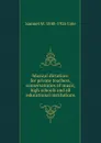 Musical dictation: for private teachers, conservatories of music, high schools and all educational institutions - Samuel W. 1848-1926 Cole