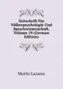 Zeitschrift Fur Volkerpsychologie Und Sprachwissenschaft, Volume 19 (German Edition) - Moritz Lazarus