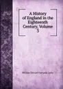 A History of England in the Eighteenth Century, Volume 3 - William Edward Hartpole Lecky