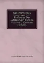 Geschichte Des Ursprungs Und Einflusses Der Auflarung in Europa, Volume 2 (German Edition) - William Edward Hartpole Lecky