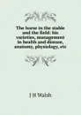 The horse in the stable and the field: his varieties, management in health and disease, anatomy, physiology, etc. - J H Walsh