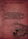 Efes dammim. A series of conversations at Jerusalem between a patriarch of the Greek church and a chief rabbi of the Jews, concerning the malicious . from the Hebrew as a tribute to the memory - Isaac Baer Levinsohn