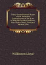 Thirty-Second Annual Report of the  Insurance Commissioner of the State of Maryland to His Excellency, John Walter Smith, Governor. Volume 1904 - Wilkinson Lloyd