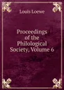 Proceedings of the Philological Society, Volume 6 - Louis Loewe