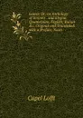 Laura: Or, an Anthology of Sonnets . and Elegiac Quatorzains, English, Italian .c. Original and Translated. with a Preface, Notes - Capel Lofft