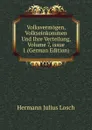 Volksvermogen, Volkseinkommen Und Ihre Verteilung, Volume 7,.issue 1 (German Edition) - Hermann Julius Losch