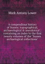 A compendious history of Sussex: topographical, archaeological . anecdotical ; containing an index to the first twenty volumes of the 