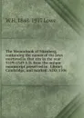 The Memorbook of Nurnberg, containing the names of the Jews martyred in that city in the year 5109.1349 A.D. from the unique manuscript preserved in . Library Cambridge, and marked: ADD. 1506 - W H. 1848-1917 Lowe