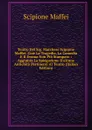 Teatro Del Sig. Marchese Scipione Maffei: Cioe La Tragedia, La Comedia E Il Drama Non Piu Stampato : Aggiunta La Spiegazione D.alcune Antichita Pertinenti Al Teatro (Italian Edition) - Scipione Maffei