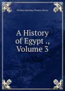 A History of Egypt ., Volume 3 - W. M. Flinders Petrie