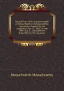 Revised laws of the commonwealth of Massachusetts relating to public instruction. Enacted by the Legislature Nov. 21, 1901, to take effect Jan. 1, . and additions from 1902 to 1911 inclusive - Massachusetts Massachusetts