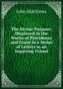 The Divine Purpose: Displayed in the Works of Providence and Grace in a Series of Letters to an Inquiring Friend - John Matthews