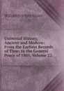 Universal History, Ancient and Modern: From the Earliest Records of Time, to the General Peace of 1801, Volume 22 - William Fordyce Mavor