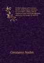 Further reliques of Constance Naden: being Essays and tracts for our times / edited, with an naalytical and critical introduction, and notes, by George M. McCrie - Constance Naden