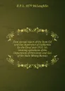 First annual report of the State Oil and Gas Supervisor of California for the fiscal year 1915-16: covering operations of the Department of Petroleum and Gas of the State Mining Bureau - R P. b. 1879 McLaughlin