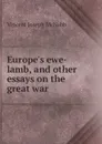 Europe.s ewe-lamb, and other essays on the great war - Vincent Joseph McNabb