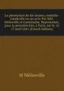 La permission de dix heures, comedie-vaudeville en un acte. Par MM. Melesville et Carmouche. Representee, pour la premiere fois, a Paris, sur le . le 17 avril 1841 (French Edition) - M Mélesville